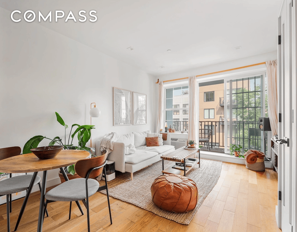 Brooklyn home with private balcony